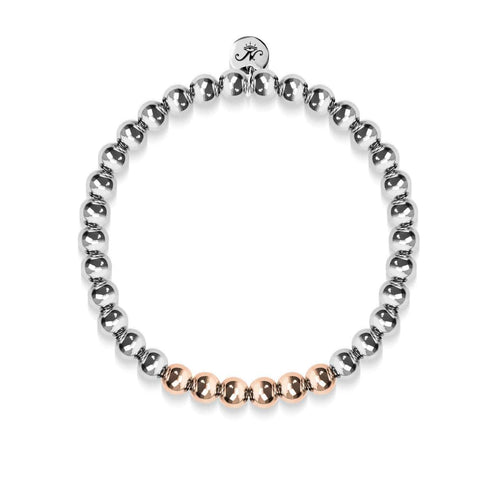 Wunder | Silber | 18 Karat Roségold | Ausdrucksarmband